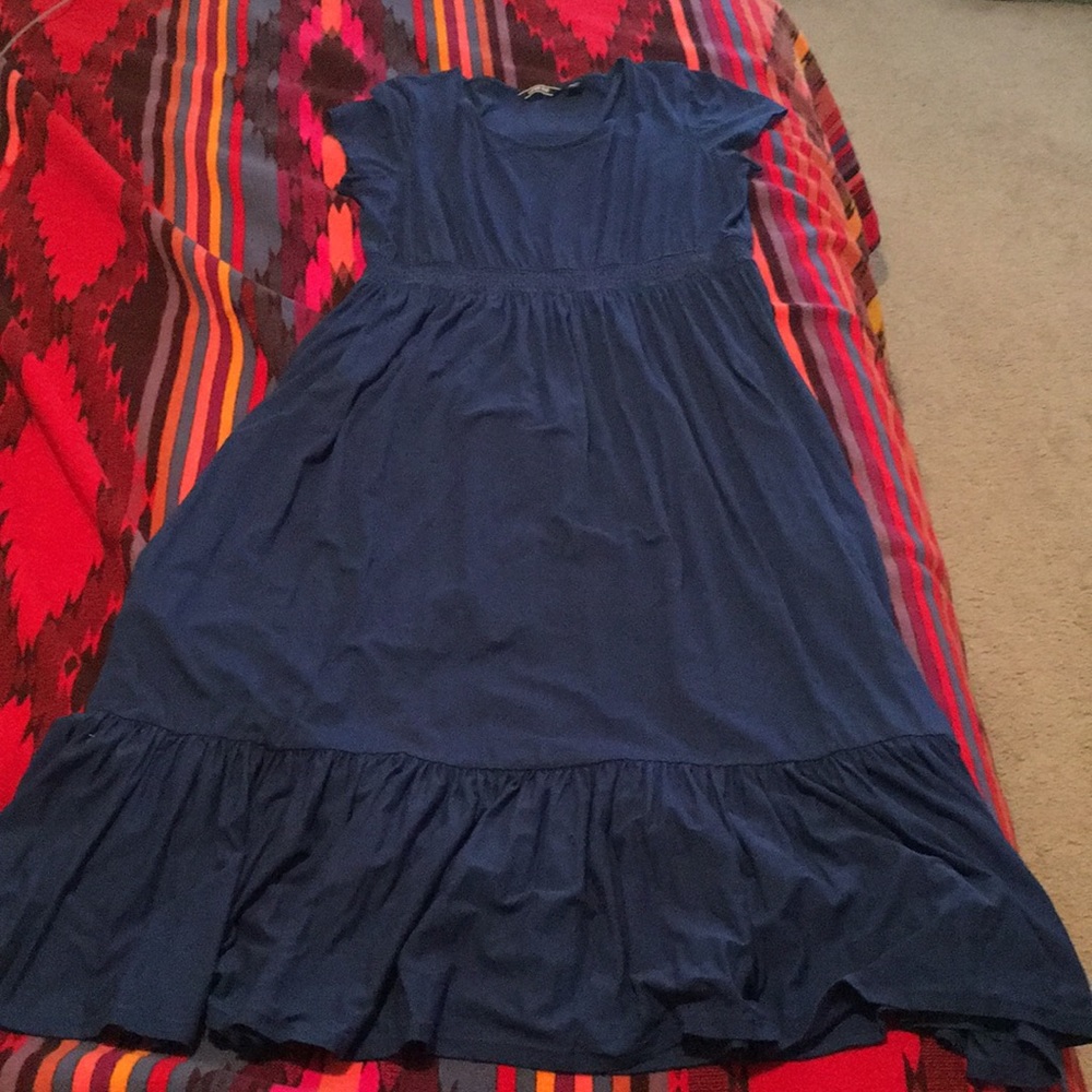 Blue maxi dress